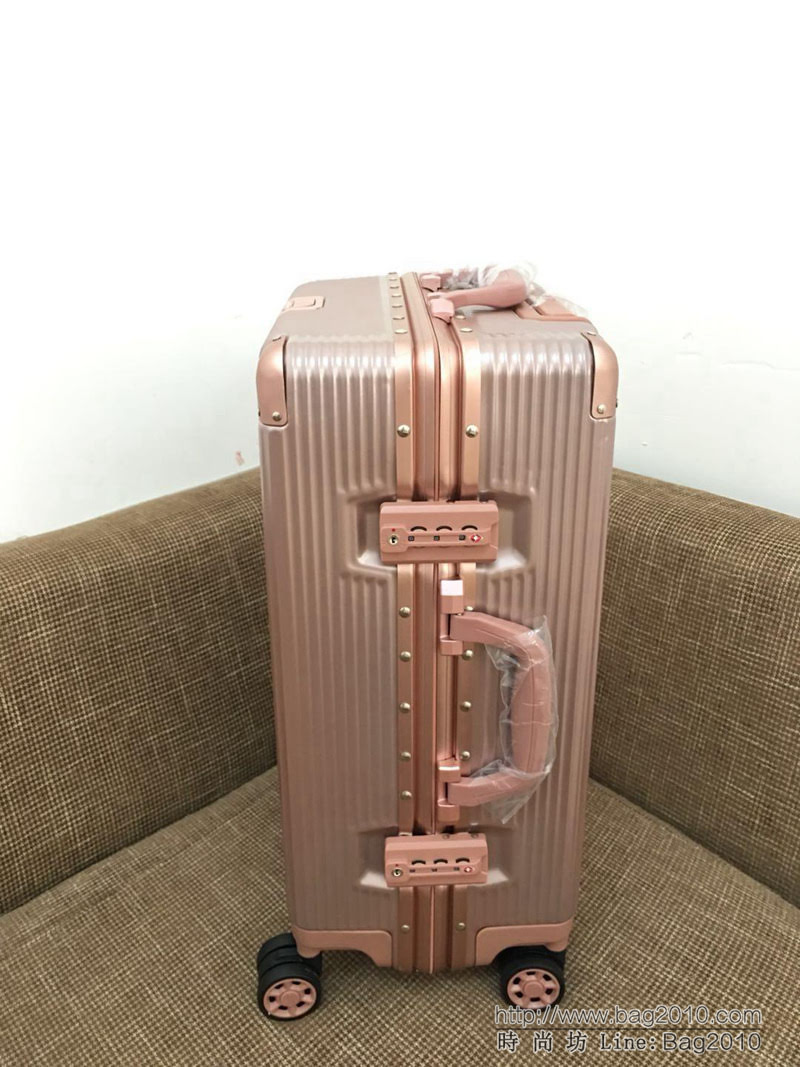 RIMOWA日默瓦 拉杆箱/拉箱 pc+鋁鎂合金 經典classic系列 明星同款 PC最高版本 20寸登機箱 8025  xbt1102